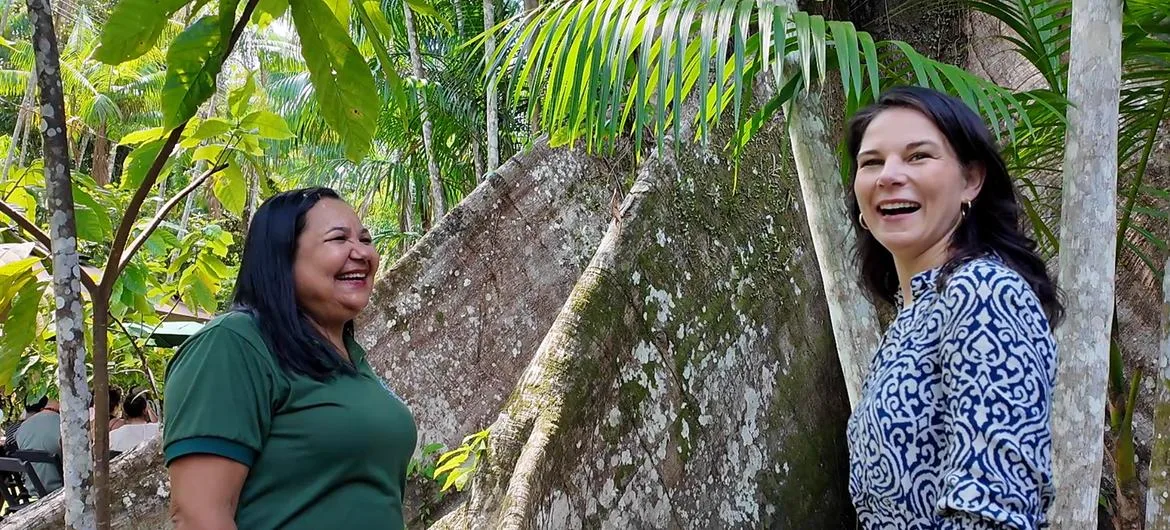 Delegação da Embaixada da Alemanha — Ilha do Combu, COP30 Belém 2025